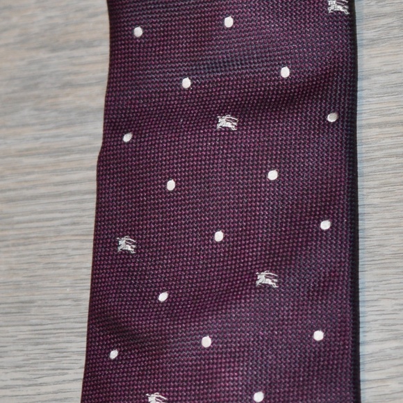 BURBERRY LONDON tie 100% Silk Prorsums Woven in Italy Designer - Picture 3 of 4